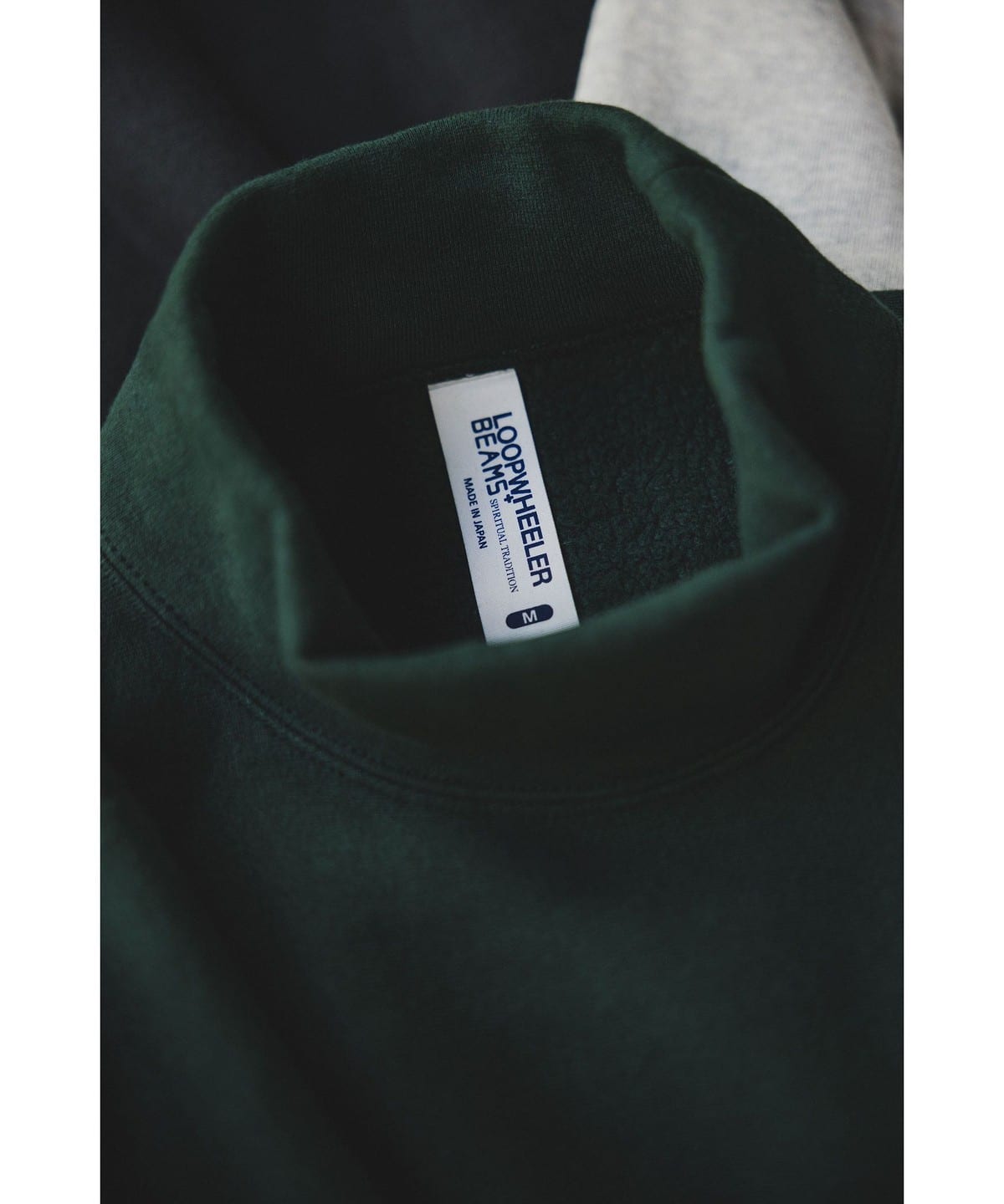 ROOTHIN LONG SLEEVE SWEAT B.GREEN